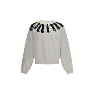 Palm Angels Men Big Neck Logo Sweatshirt